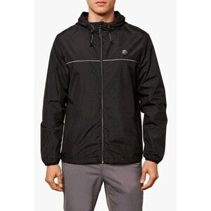 O'NEILL Nomadic Men's Black Lightweight Hooded Jacket Water-Resistant Durable M